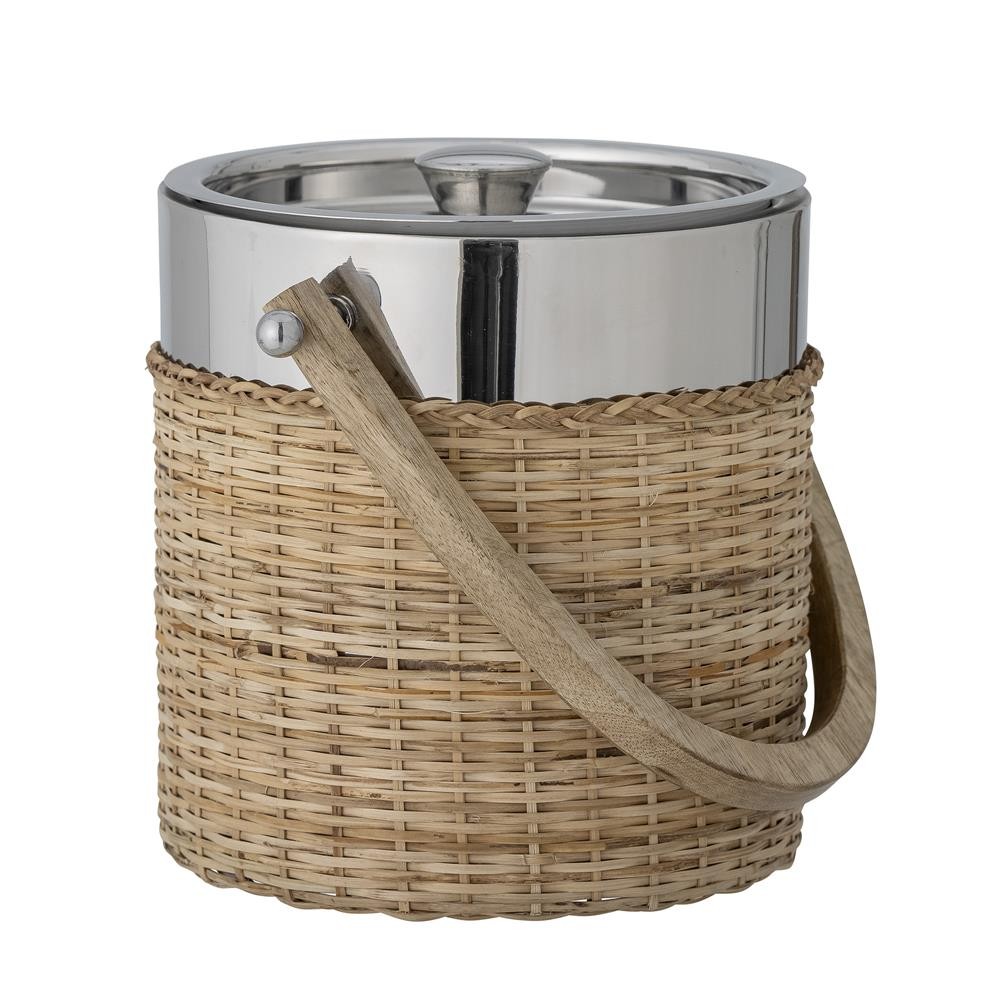 Bloomingville Colette Eiskbel Silber Edelstahl Rattan 18 x 24 cm 12990₽