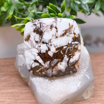 50.7 Cts Good Quality Wild Horse Jasper Gemstone Cushion Cabochon Making Jewelry