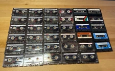 Cassette Tapes Lot (35) Used Various Sony Scotch Memorex