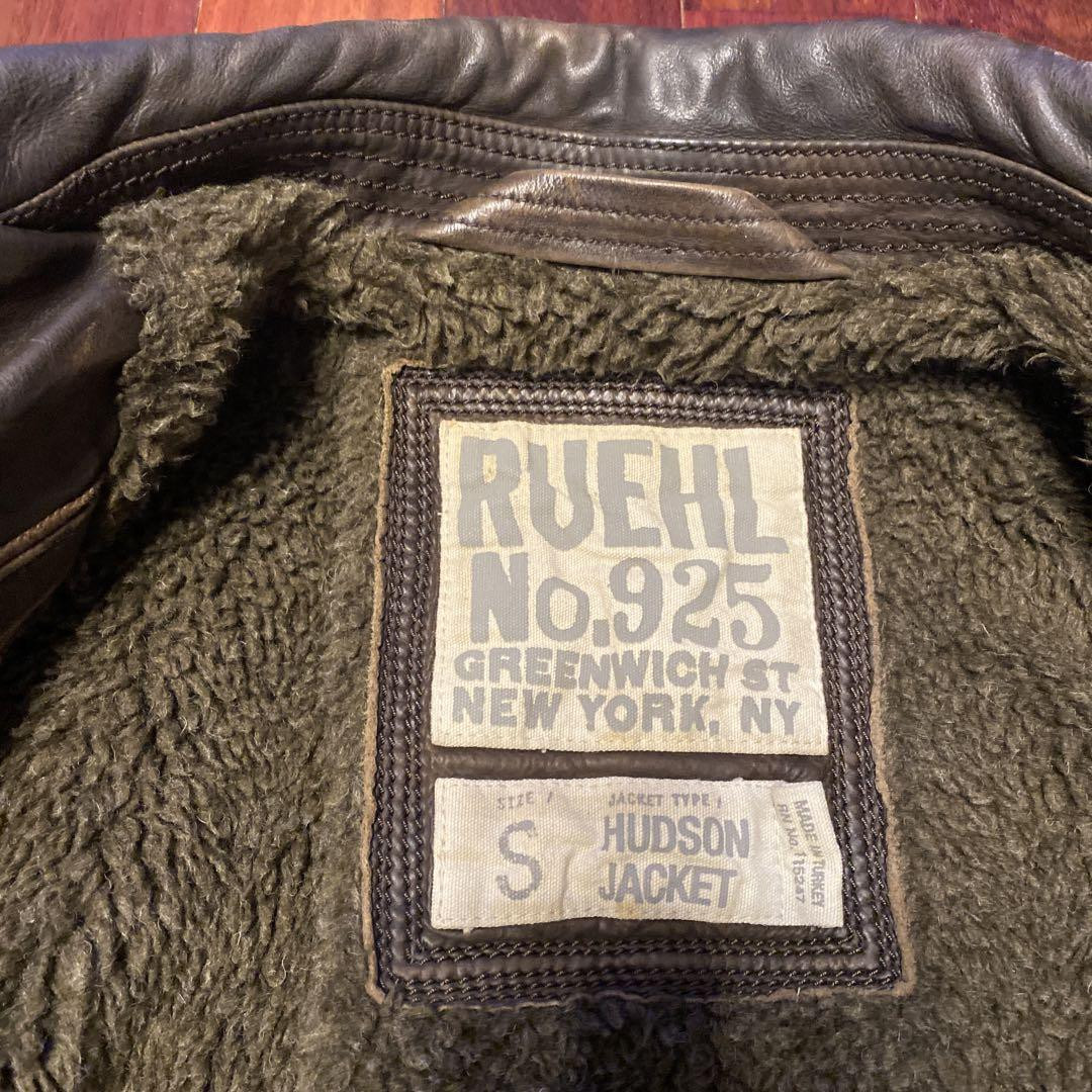 RUEHL No.925 ルール レザー ジャケット JACKET Used RUEHL No.925 Leather Jacket Single Riders Jacket Outer