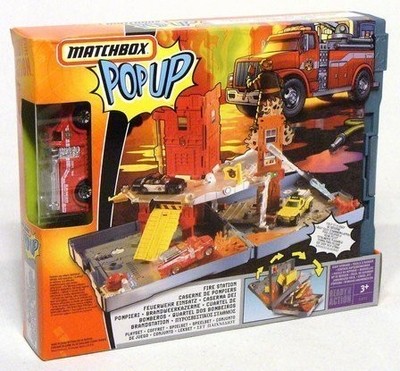 Matchbox Pop Up Adventure Set -- Feuerwache