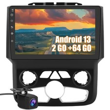 Car Stereo for Dodge RAM 1500 2500 3500 2013 2014 2015 2016 2017 2018 9" 2 64G