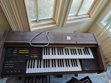 Vintage Gulbransen C300 Electronic Organ with Original Bench