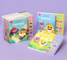 Pinkfong Baby Shark Sound Book Korean - Shark Family/Animal/Dance/Car