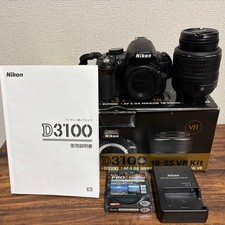 Nikon D3100 18-55mm VR Kit Digital SLR Camera, Excellent Condition Japan