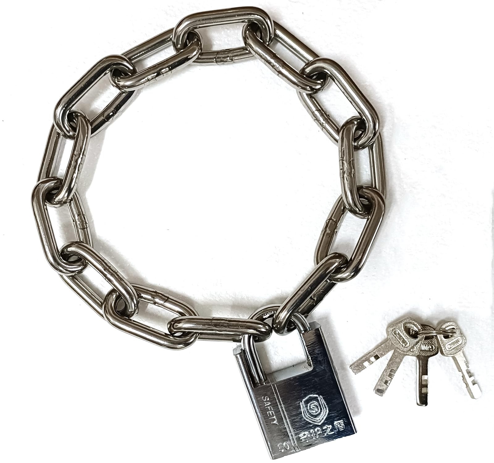 WANLIAN Catena di sicurezza e kit di blocco - Lucchetti a catena per (K7p)