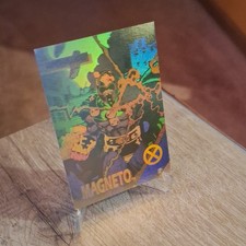 Impel 1991 Marvel Universe X-Men Magneto Hologram Trading Card XH4