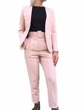 CAIPIRINHA tailleur rosa gessato