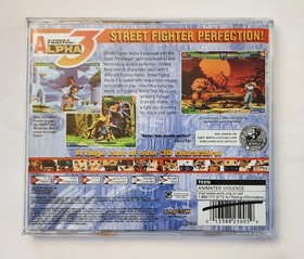 STREET FIGHTER Alpha 3 (Sega Dreamcast) CIB Authentic Tested Manual