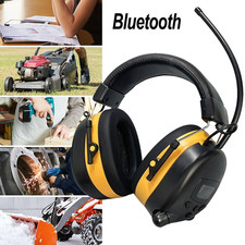 Digital Bluetooth FM Radio Headphones Ear Protection Safety Ear Muffs Electronic
