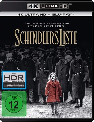Schindlers Liste - Remastered (4K Ultra-HD) (+ Blu-ray 2D) (+ B (4K UHD Blu-ray)