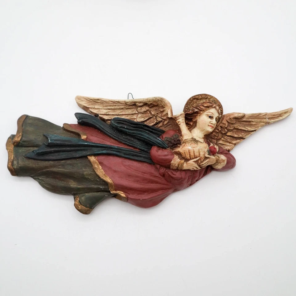 2 Placas Colgantes de Pared Ángel Volador Cañón Medio Oeste De Colección Estilo Viejo Mundo Foto 3 de 4