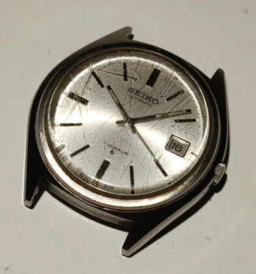 Seiko Automatik 70er Jahre Vintage Uhr 38mm - Cal. 6118 - Teile/Reparatur - Balance OK