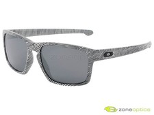Oakley Sliver Sunglasses OO9262-15 Fingerprint White/Black Iridium