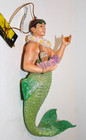 DECEMBER DIAMONDS Merman MOJHITO Male Mermaid 7" ORNAMENT No DRINK 2006 NEW w/tg — photo 4