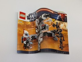 LEGO Star Wars Battle Pack 9488 - Turret Extra Pieces Box & Manual ONLY SEE DESC