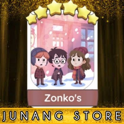ZONKO'S_DANCING_6_STAR_MONO_POLY_-GO_HARRY_POTTER_ALBUM_STICKERS DELIVERY!