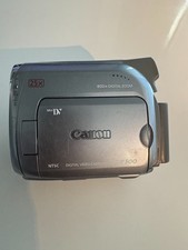 Canon ZR500 MiniDV Digital Video Camcorder Silver TESTED w/battery needs charger