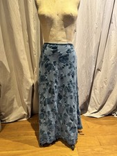 Ann Ferriday Velvet Roses Princess Maxi Skirt Deadstock O/S