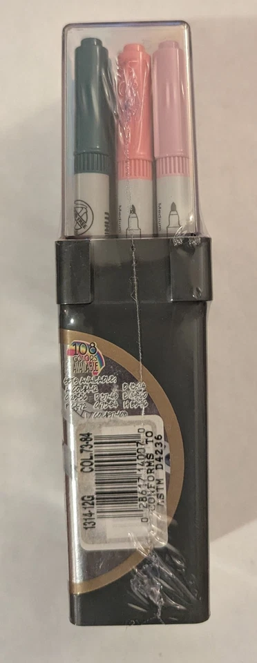 Uchida 1314-12G Artwin Double-Ended Bullet-Tip Markers, Colors 73-84, Set of 12 - Image 3 of 4