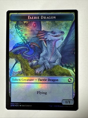 Faerie Dragon | Food Token [Foil] NM #4, #15 Forgotten Realms AFR NM MTG