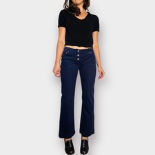 oviesse pantalone velluto a coste navy