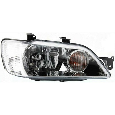 MI2503124 Fits 2002 2003 Mitsubishi Lancer Headlight Passenger Side w/Chrome