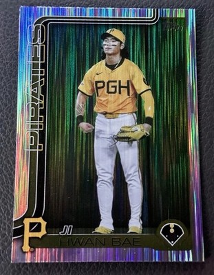 2025 Topps Update Series - Ji Hwan Bae #US64 Tinsel Foil - Pittsburgh Pirates