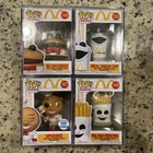 FUNKO POP AD ICONS MCDONALDS MEAL SQUAD SET OF 4 NO'S 147, 148, 149 AND 150 NEW