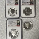 2014 kennedy half dollar silver coin 4 set