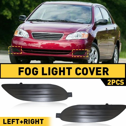 2X 5212802170 Fog Light Lamp Bumper Cover RH LH for 2005-2008 Toyota Corolla - Picture 12 of 12