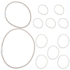 12 Pcs Rubber Bands for Microphones Shock Mount Elastic Replacement