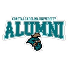 Coastal Carolina University Laser Cut Alumni Vinyl Sticker/Magnet