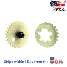 Oil Pump Worm Gear & Spur Gear Set Fits STIHL 038 038AV Super & Magnum Chainsaw