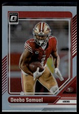 Deebo Samuel 2024 Donruss Optic Silver Holo #172 Football