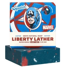 Dr. Squatch - Liberty Lather (Captain America) LIMITED EDITION Soap Bar