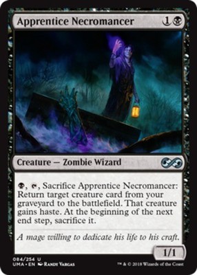 1x Apprentice Necromancer MTG - Ultimate Masters - Moderate Play