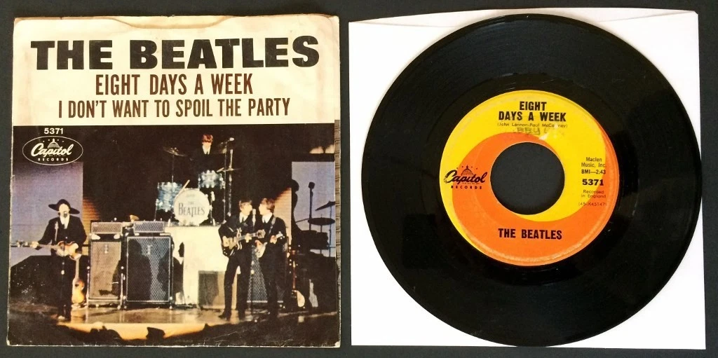 The Beatles Single 45 RPM Speed Vinyl Records for sale | eBay