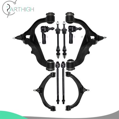 10x Front Upper Lower Control Arm Ball Joint Sway Bar For 2009-10 Dodge Ram 1500