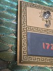 AMERICAN 1963 US POST OFFICE BOX DOOR 6 1/4" x 5 1/2" GRECIAN BORDER — photo 3