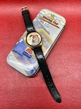 NEW VINTAGE KYLE PETTY #42 SUN TIME WINSTON CUP WATCH NASCAR MELLOW YELLOW