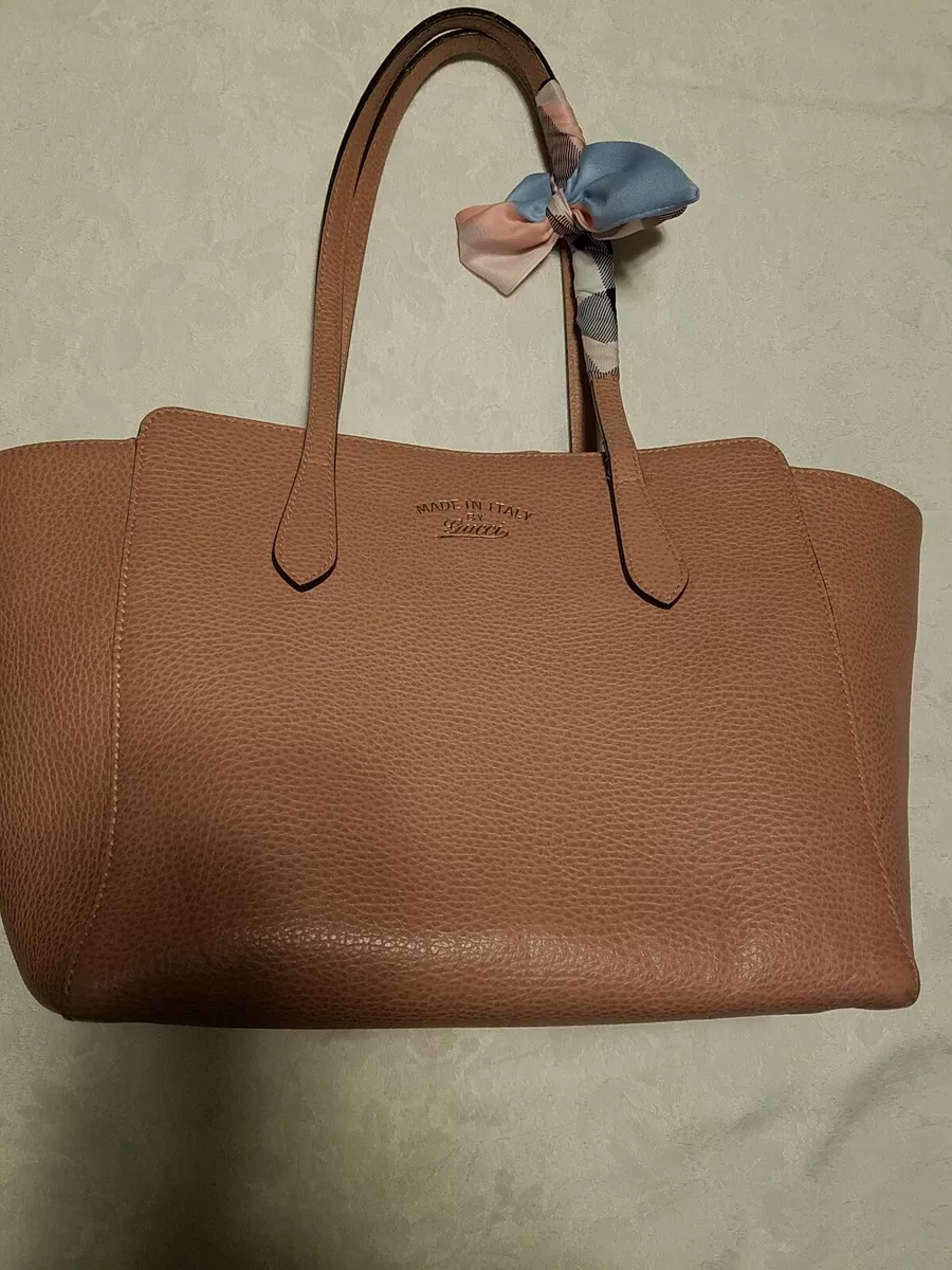 Gucci swing leather tote cheap