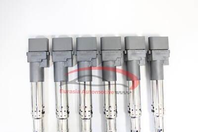 OEM Eldor Ignition Coils 6 x 022905715D For Porsche Cayenne 3.2L 2004-2006