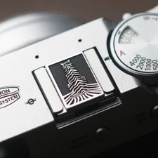 Cat Series Metal Camera Hot Shoe Cover Shutter Button For Leica Canon Nikon Fuji