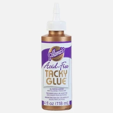 Aleene's DC26425 Acid-Free Tacky Glue, 4 oz.