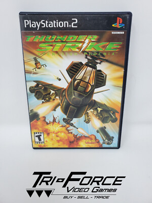 Thunder Strike Operation Phoenix Playstation 2 PS2 No Manual, tested !