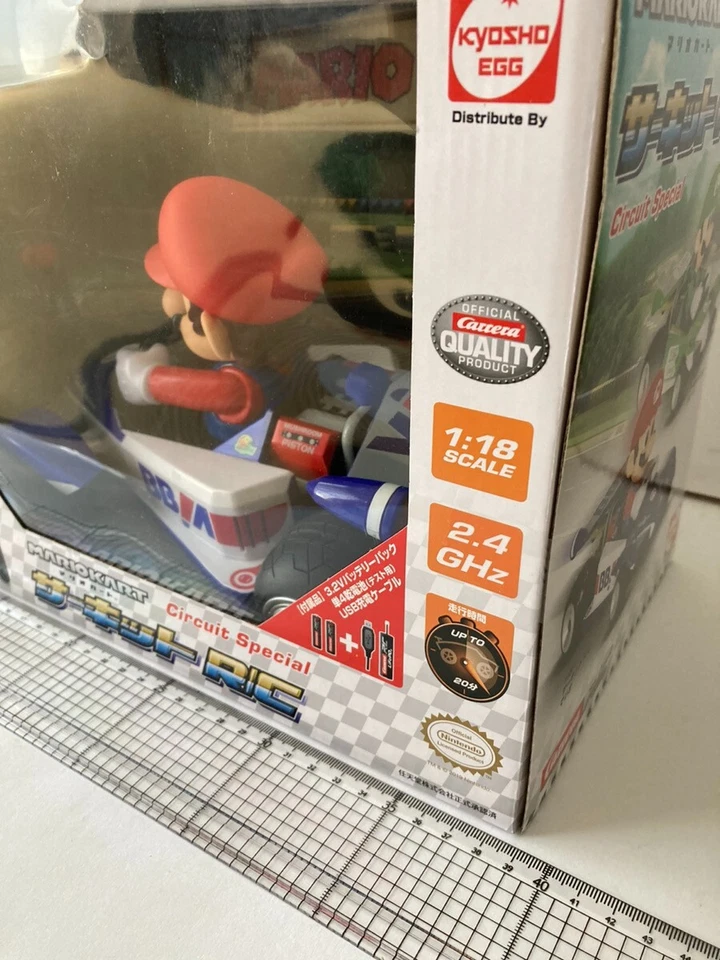 Kyosho Egg Mario Kart Circuit Special R/C 1:18 Scale From Japan New Unused Item - Image 3 of 4