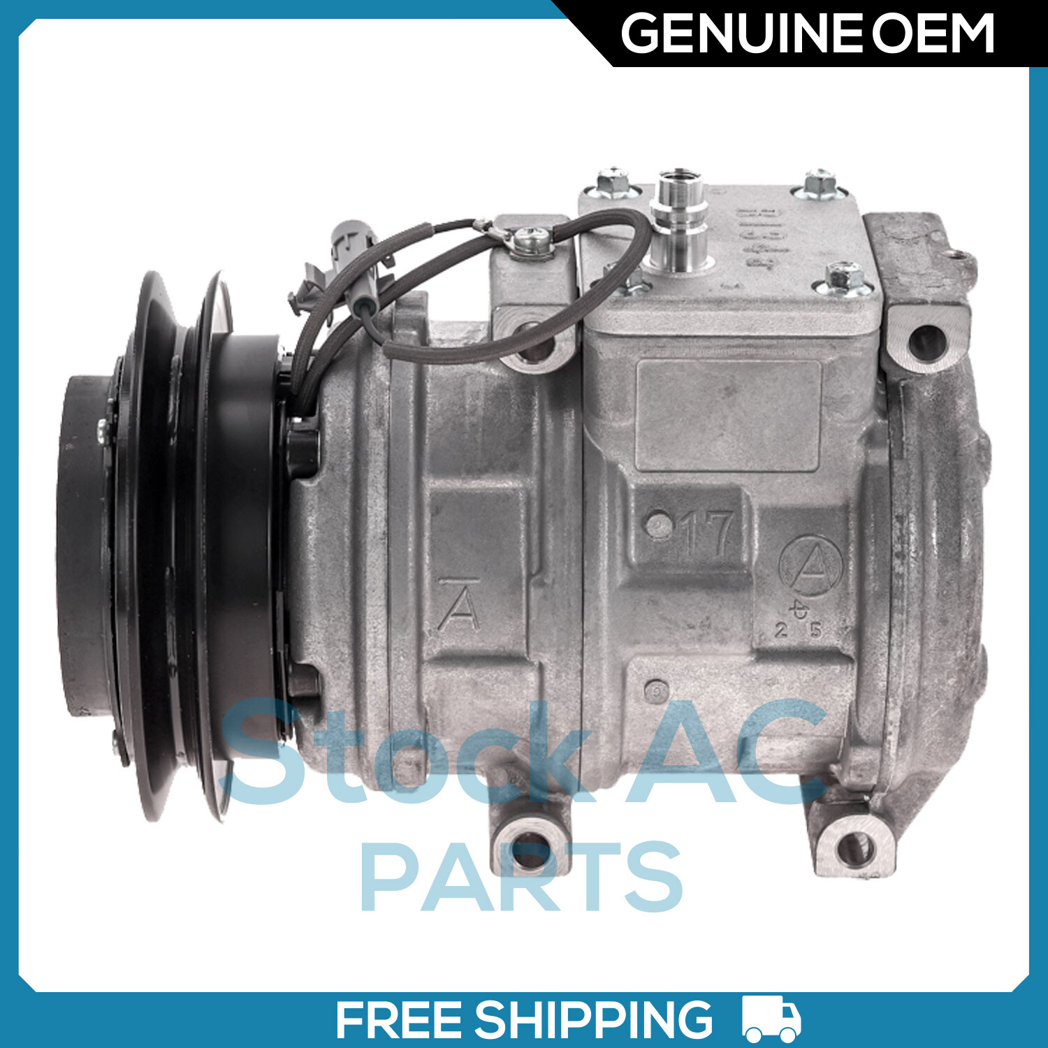 New DENSO A/C Compressor for LEXUS LX450 / TOYOTA LAND CRUISER - 1993 ...