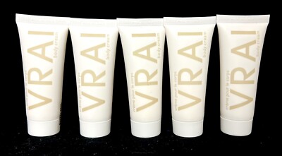 X6 Vrai by Fragonard Travel Size Body Lotion 1.01 fl oz / 30 ml Sealed