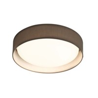 Decken Lampe Leuchte Weiß Schirm Grau Flur BüRo Schlaf Wohn Zimmer Beleuchtung
